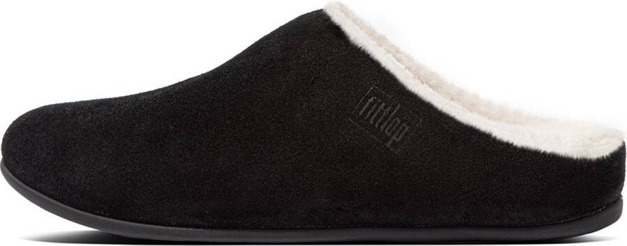 FitFlop Shearling pantoffels zwart