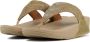 FitFlop Lulu Geo Glitz Toepost Slippers voor Vrouwen Goud - Thumbnail 9