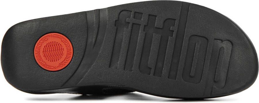 Fitflop™ Slippers Teenslippers Dames GB4 Zwart