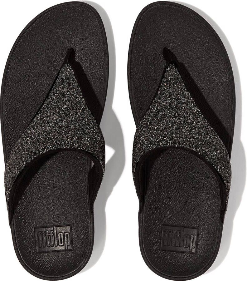 Fitflop™ Slippers Teenslippers Dames GB4 Zwart