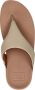 FitFlop Lulu Leather Toepost Teenslippers gebroken wit - Thumbnail 14