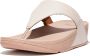 FitFlop Lulu Leather Toepost Teenslippers gebroken wit - Thumbnail 11