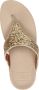 FitFlop Lulu Glitter Toe Thongs PU Glitter Teenslippers goudkleur - Thumbnail 7