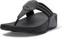 FitFlop ™ Vrouwen Rubber Slippers Teenslipper Walkstar Toe Post Zwart - Thumbnail 4