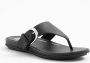 FitFlop ™ Graccie Toe Post Sandals All Black - Thumbnail 5