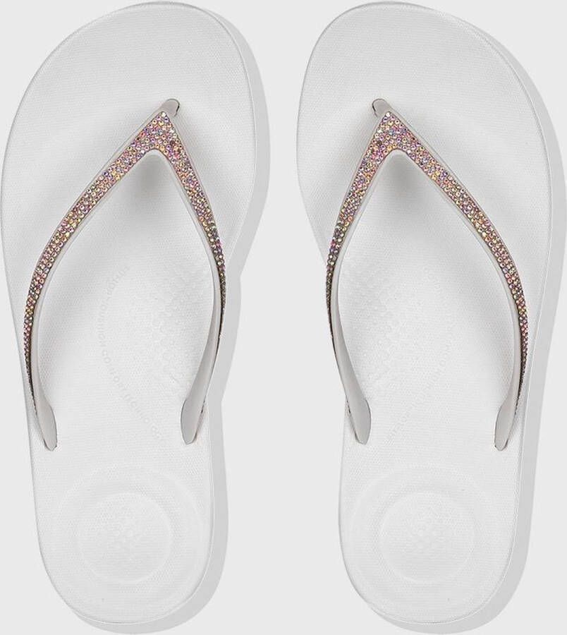 FitFlop TM Vrouwen Slippers Iqushion sparkle Urban White