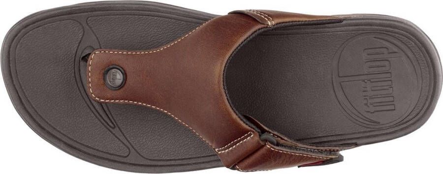 FitFlop Trakk II Slippers voor Mannen BRUIN - Foto 4