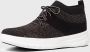 FitFlop Uberknit Slip-On High Top Sneaker laag gekleed Dames Zwart;Zwarte J30-501 -Black Bronze Metall - Thumbnail 8