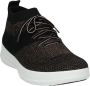 FitFlop Uberknit Slip-On High Top Sneaker laag gekleed Dames Zwart;Zwarte J30-501 -Black Bronze Metall - Thumbnail 14