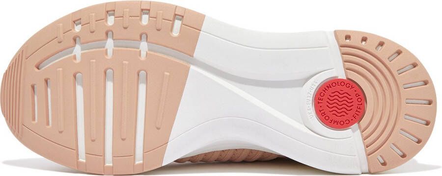 FitFlop Vitamin Ff Metal-Pop Knit Sports Sneakers ROZE - Foto 4