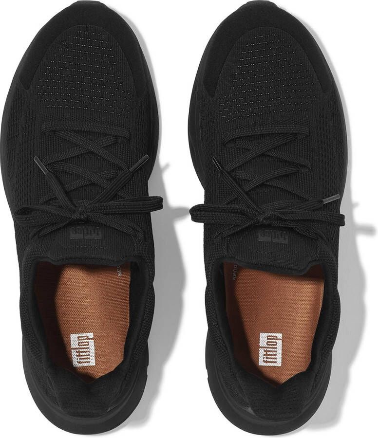 FitFlop Vitamin FFX Knit Sports Sneakers ZWART - Foto 2