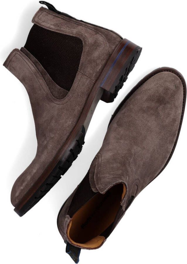 Floris van Bommel 20082 Chelsea boots Enkellaarsjes Heren Taupe