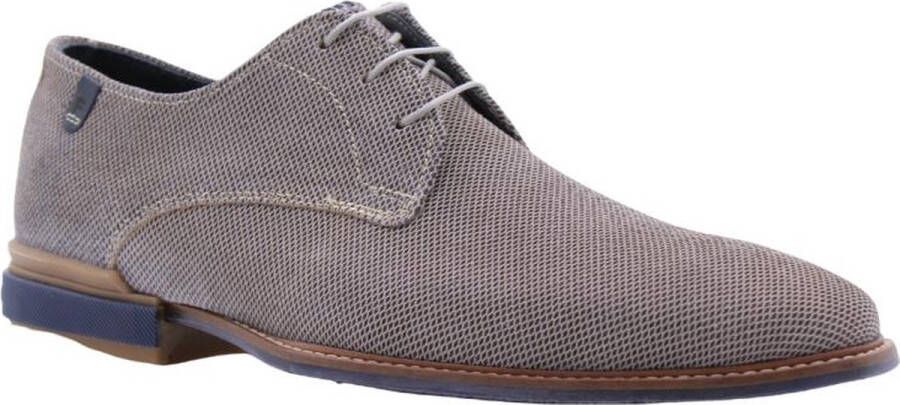 Floris van Bommel 30264-22-01 Volwassenen Heren veterschoen Wit beige