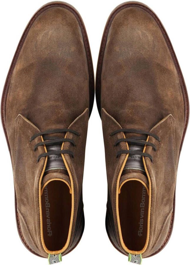 Floris van Bommel Boots Heren Schoenen Suède 20090 Cognac