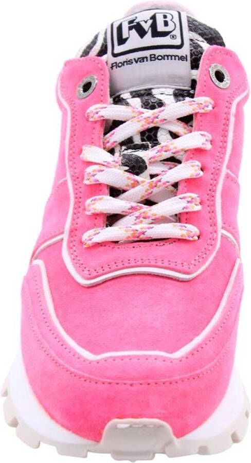 Floris van Bommel Dames Sneakers Blokki 01.07 Pink Rose