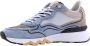 Floris van bommel De Zager 03.00 Light Blue G+ Wijdte Lage sneakers - Thumbnail 12