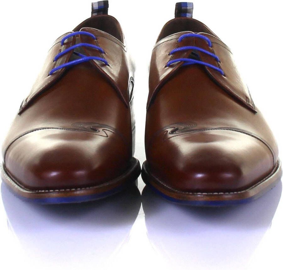 Floris van Bommel Heren Nette Schoenen 18006 Cognac