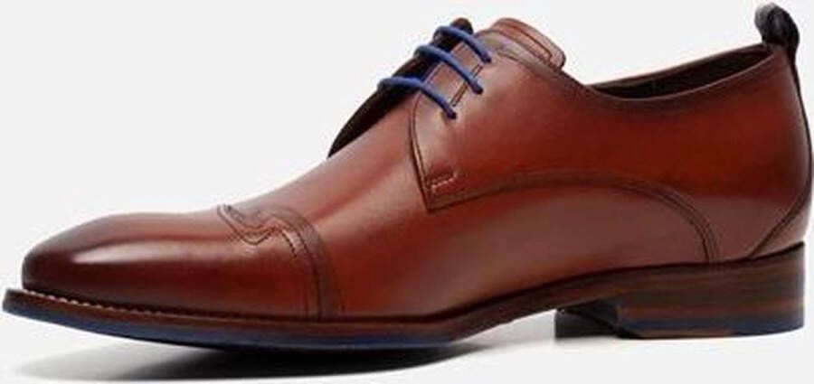 Floris van Bommel Heren Nette Schoenen 18006 Cognac