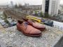 Floris van bommel 30118 De Stapper 02.00 Dark Cognac G+Wijdte Veterschoenen - Thumbnail 10