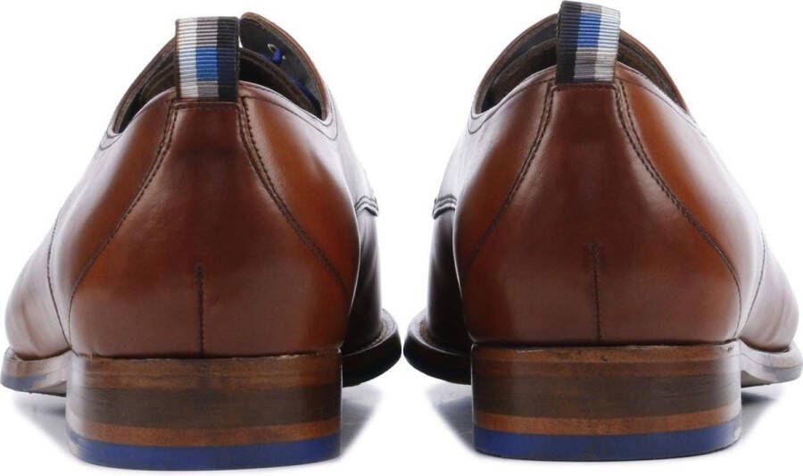 Floris van bommel 30118 De Stapper 02.00 Dark Cognac G+Wijdte Veterschoenen - Foto 15