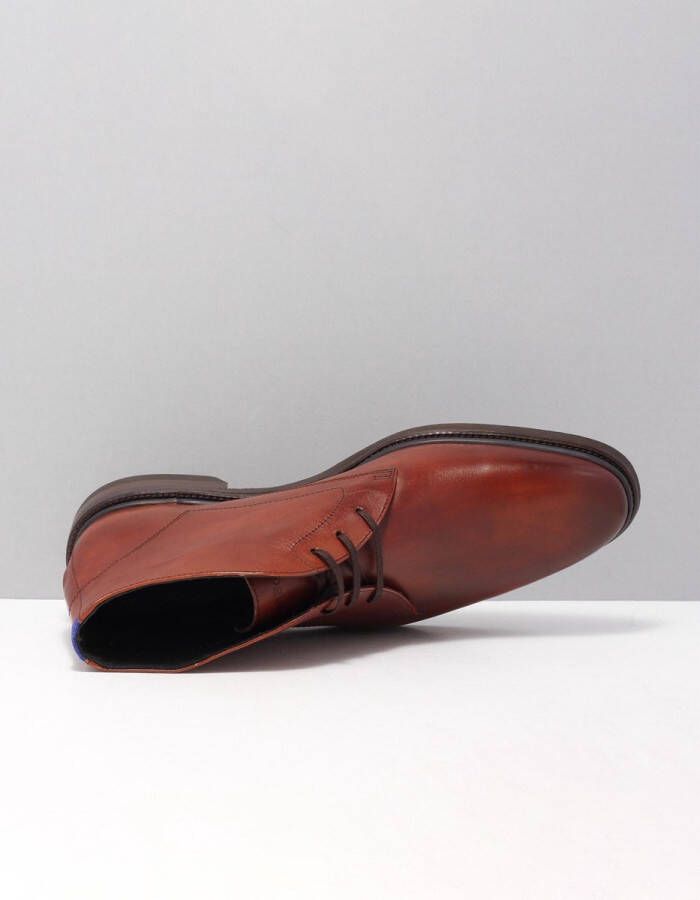 Floris van Bommel Heren Veterschoenen 10667 03 Cognac