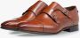 Floris van bommel 30015 Gilli 04.00 Dark Cognac G+Wijdte Gespschoenen - Thumbnail 7