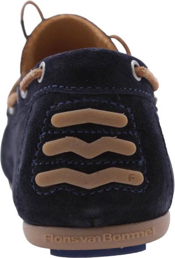 Floris van Bommel Mocassin Blauw