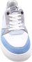 Floris van Floris van Bommel van Floris van Bommel Sneakers Heren Lage sneakers Herenschoenen Leer SFM-10201 Wit blauw - Thumbnail 15