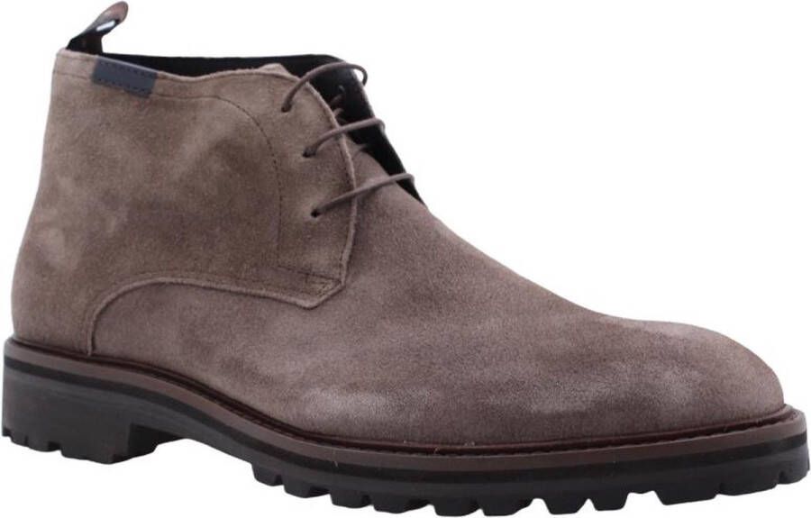 Floris van Bommel SFM-50082-34-02 Volwassenen Heren sneakersVrije tijd half-hoog Taupe