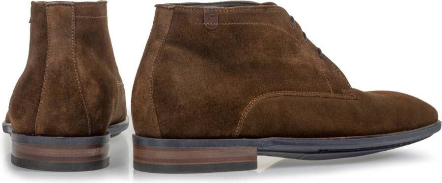 Floris van Bommel Sfm-50121 Nette schoenen Veterschoenen Heren Cognac