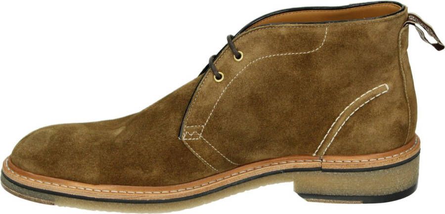 Floris van Bommel SFM-50124-22-01 Volwassenen Heren sneakersVrije tijd half-hoog Cognac