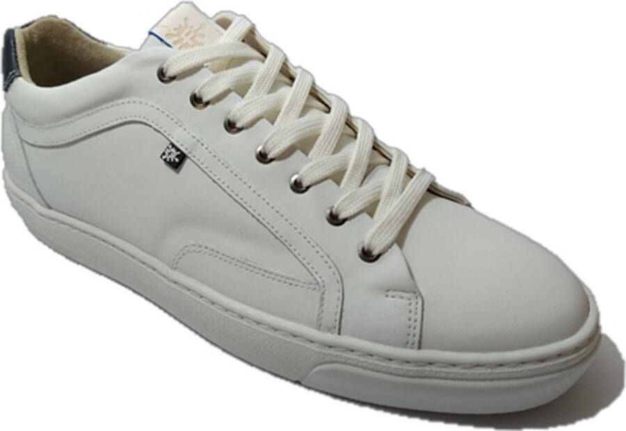 Floris van Bommel Sneakers Heren Lage sneakers Herenschoenen Leer SFM-30257 Wit