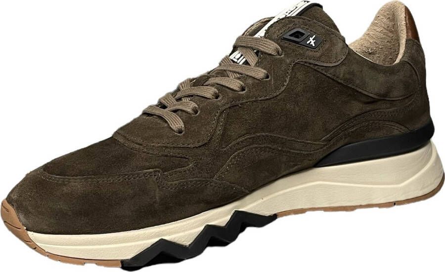 Floris van Bommel Sneakers Heren Lage sneakers Herenschoenen Suède SFM-10136 Bruin