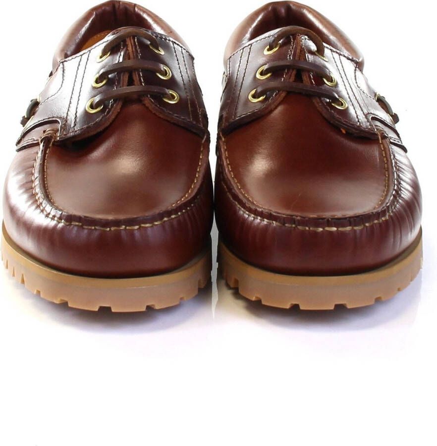 Van Bommel Bootschoenen cognac Leer Heren