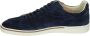 Van Bommel Floris van Floris Sneakers Heren Lage sneakers Herenschoenen Suède SBM-10019 Blauw - Thumbnail 12