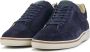 Van Bommel Floris van Floris Sneakers Heren Lage sneakers Herenschoenen Suède SBM-10019 Blauw - Thumbnail 3