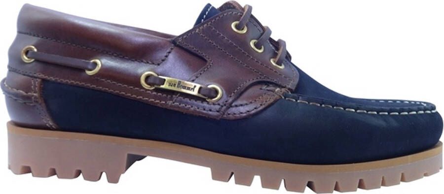 Van Bommel SBM Veterschoenen Blauw- Heren