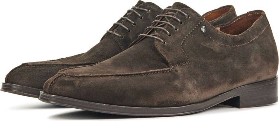 Van Bommel Floris van Floris Veterschoenen Heren Schoenen Suède SBM-30145 sue Bruin