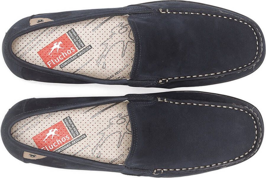 Fluchos Baltico Blauwe Moccasin