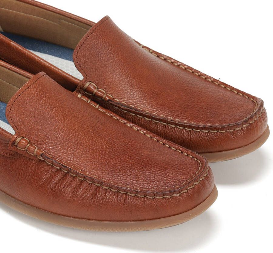 Fluchos -Heren cogna caramel mocassins