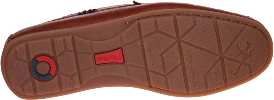 Fluchos -Heren cogna caramel mocassins