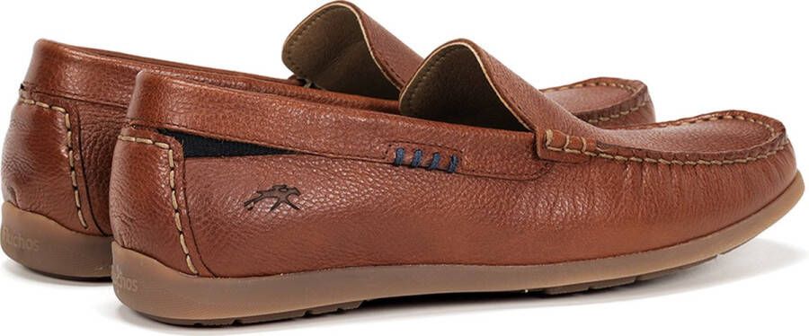 Fluchos -Heren cogna caramel mocassins