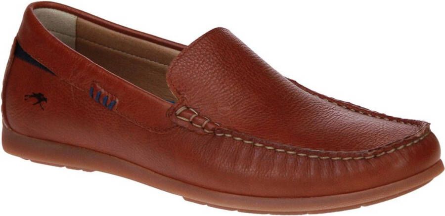 Fluchos -Heren cogna caramel mocassins