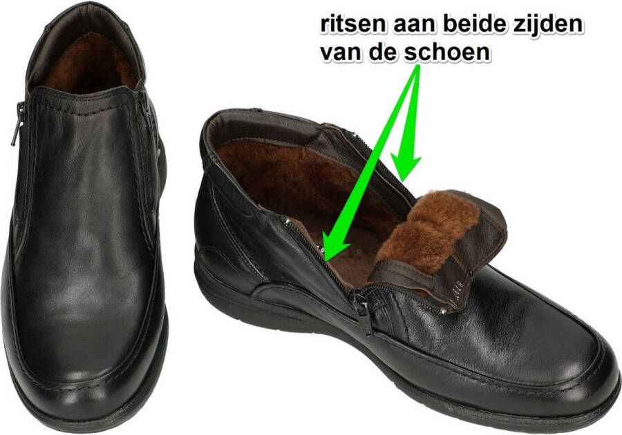 Fluchos -Heren zwart boots & bottines