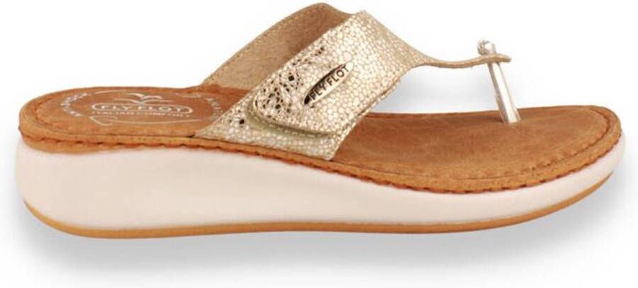 Fly FLOT Dames Slipper Beige