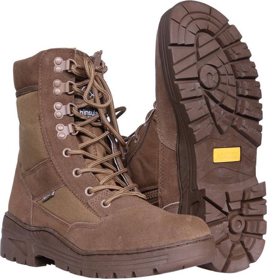 Fostex Sniper Boots Side-Zip Coyote