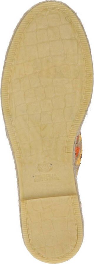 Fred de la Bretoniere 152010164 Espadrilles Dames Zwart