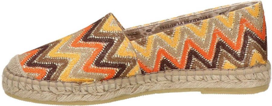 Fred de la Bretoniere 152010164 Espadrilles Dames Zwart