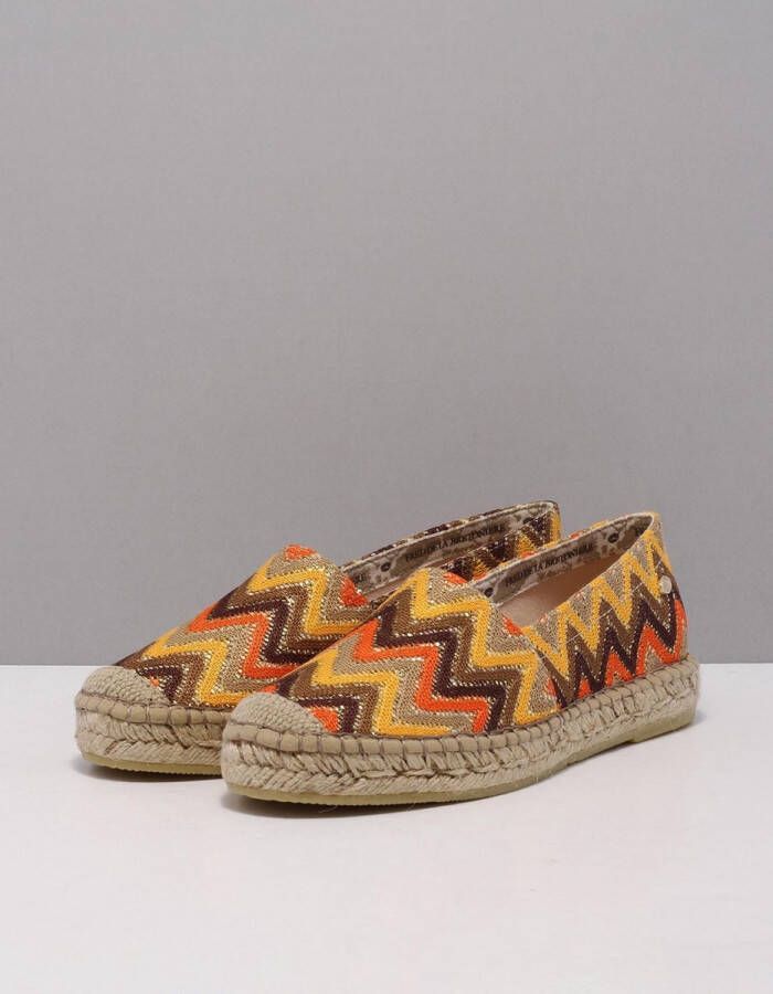 Fred de la Bretoniere 152010164 Espadrilles Dames Zwart