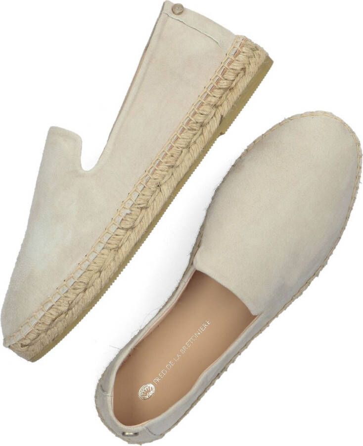 Fred de la bretoniere Espadrille loafer suède licht grijs - Foto 5